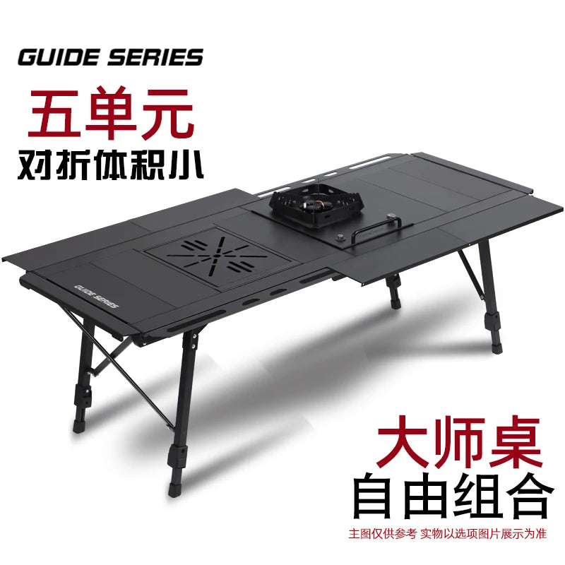 Patio Modern Outdoor Dining Firepit Table - Bistro Backyard Furniture