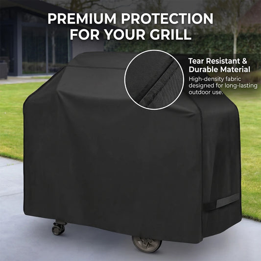 Title: Durable Grill Guard Protects Against UV Rays, Wind and Dust, Fits Most Grills Including Weber, Char-Broil, Nexgrill