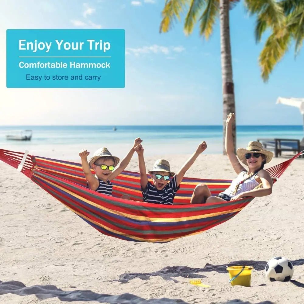 Portable Canvas Hammock – Single & Double