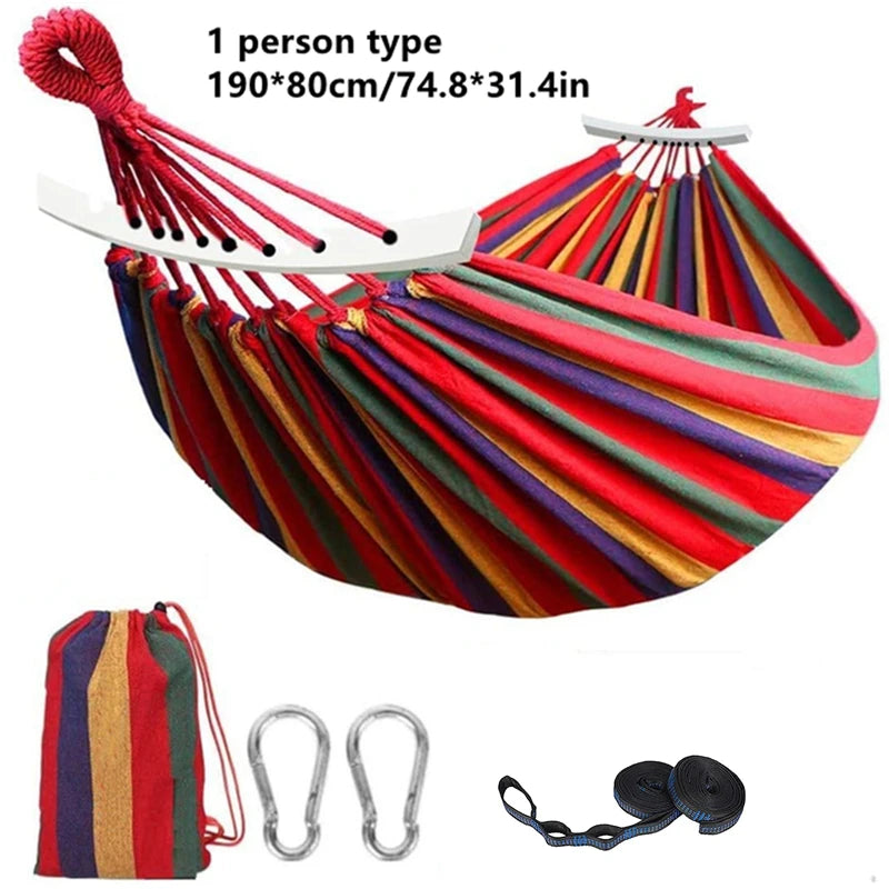 Portable Canvas Hammock – Single & Double