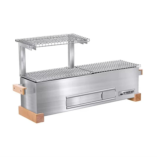 Title: Stainless Steel BBQ Grills Outdoor Set High Quality Durable Camping Grills With Portable Tools Charcoal Option