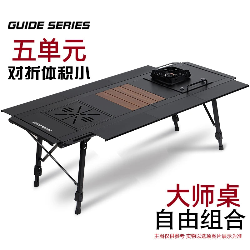 Patio Modern Outdoor Dining Firepit Table - Bistro Backyard Furniture