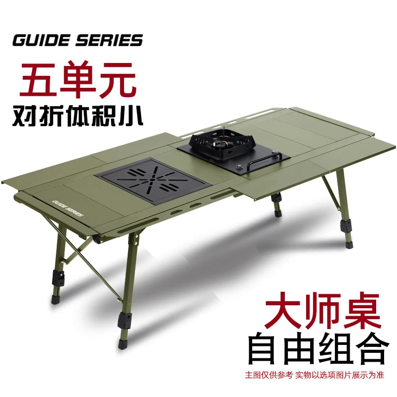 Patio Modern Outdoor Dining Firepit Table - Bistro Backyard Furniture