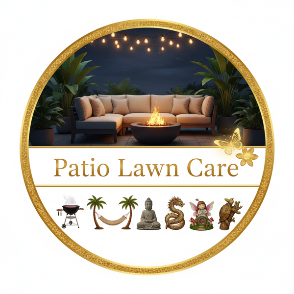Patio Lawn Care Lifelike Logo